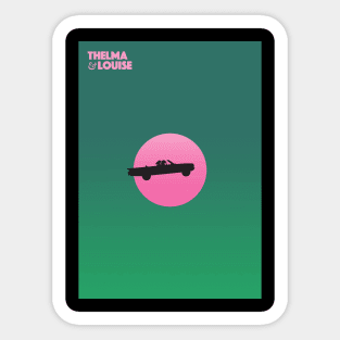 Thelma & Louise 1991 Sticker